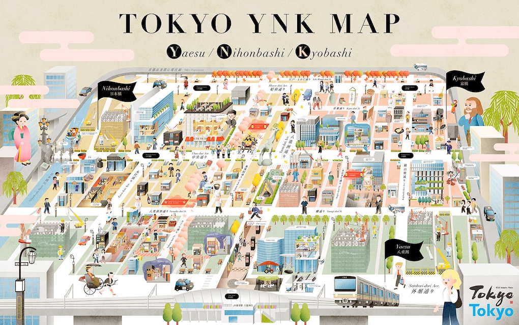 TOKYO YNK MAP