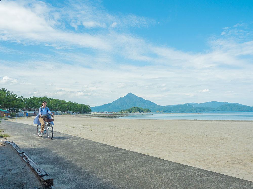 海沿いの遊歩道