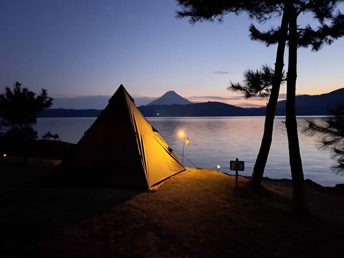 Ibusuki Lake Green Campground @Apron House Ikeda