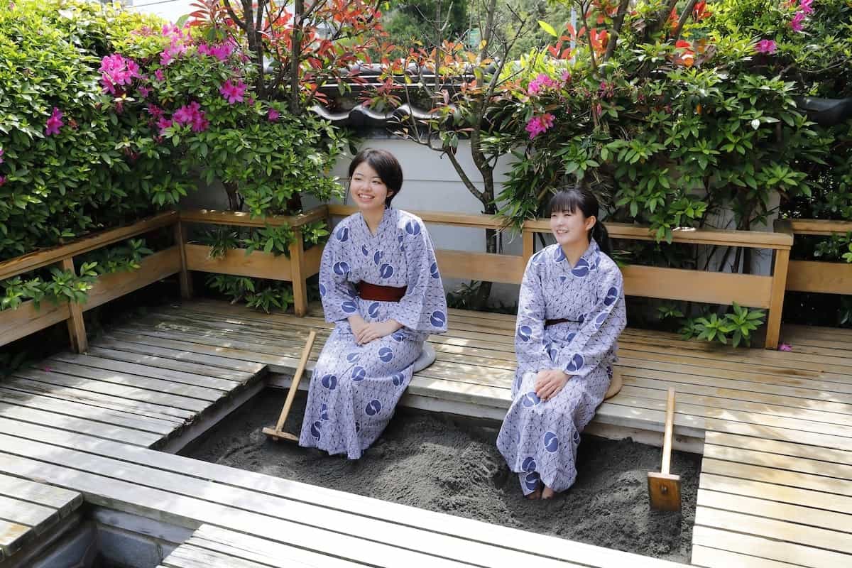 Onsen Footbath / Sand Footbath @Ibusuki Syusuien
