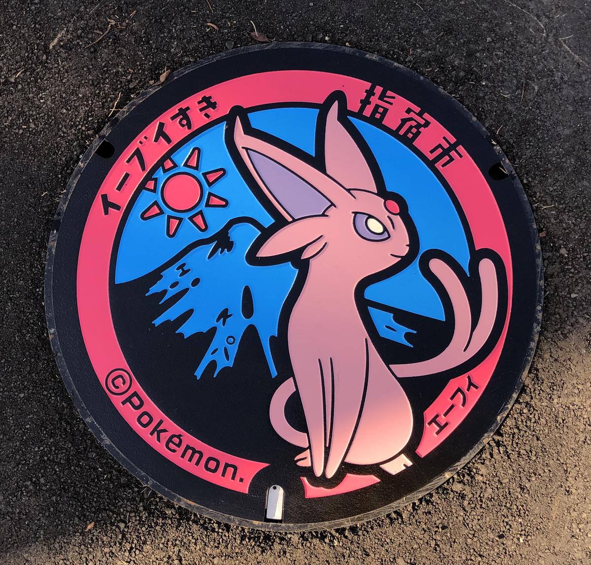 Espeon Utility Hole Covers