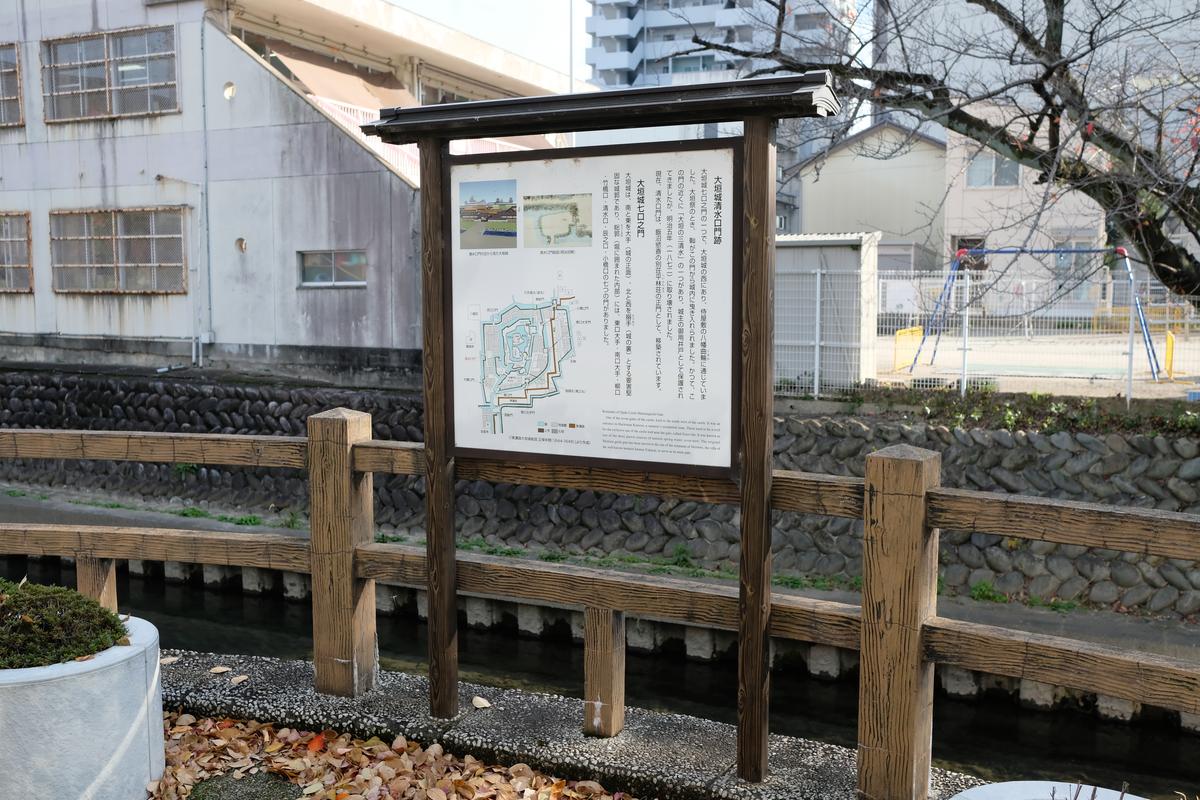大垣城清水口門跡
