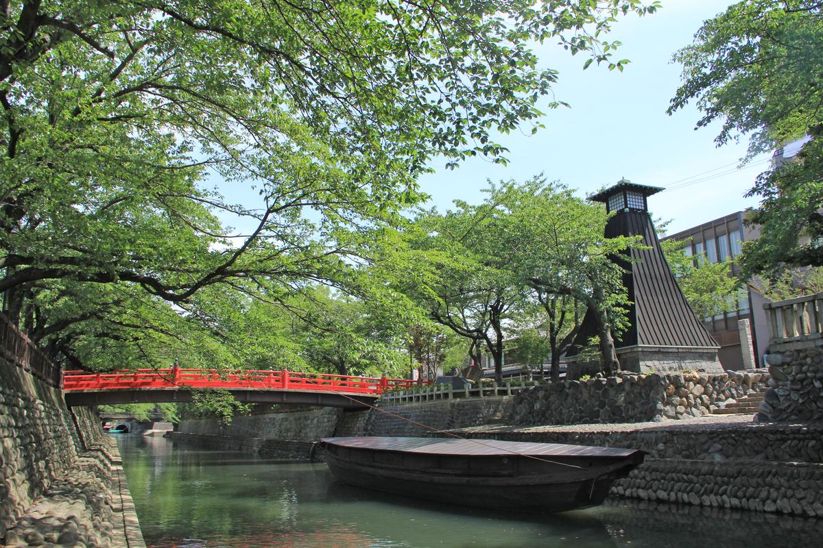 おくのほそ道の風景地 大垣船町川湊
